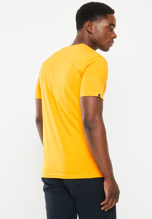 POLO - Men v-neck tee - mustard