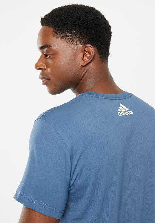adidas Performance - M tns cat g tee - wonder steel