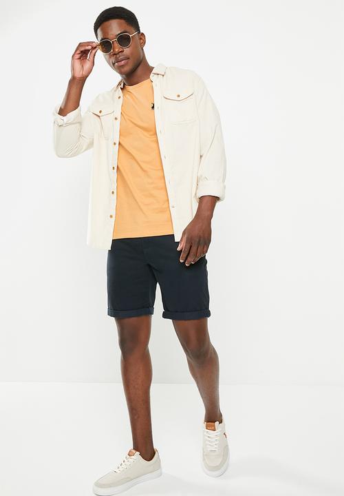 POLO - Men crew neck tee - camel