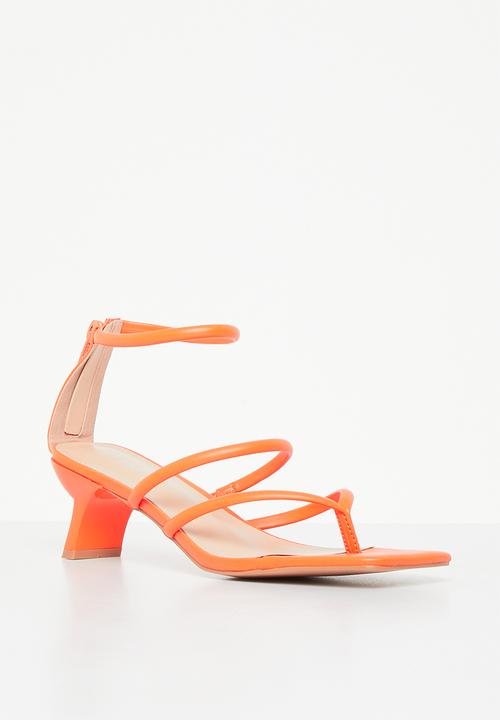 Superbalist - Stella ankle strap heel - orange