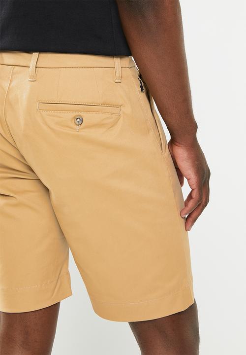 POLO - Men chino short - khaki