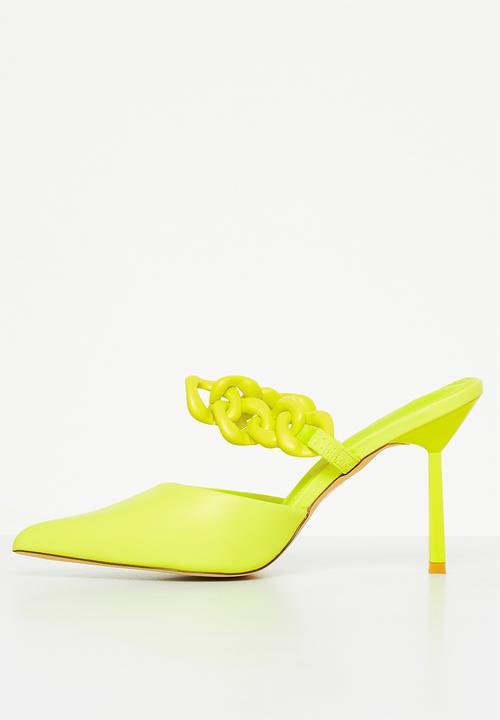 Superbalist - Carina stiletto heel - neon yellow
