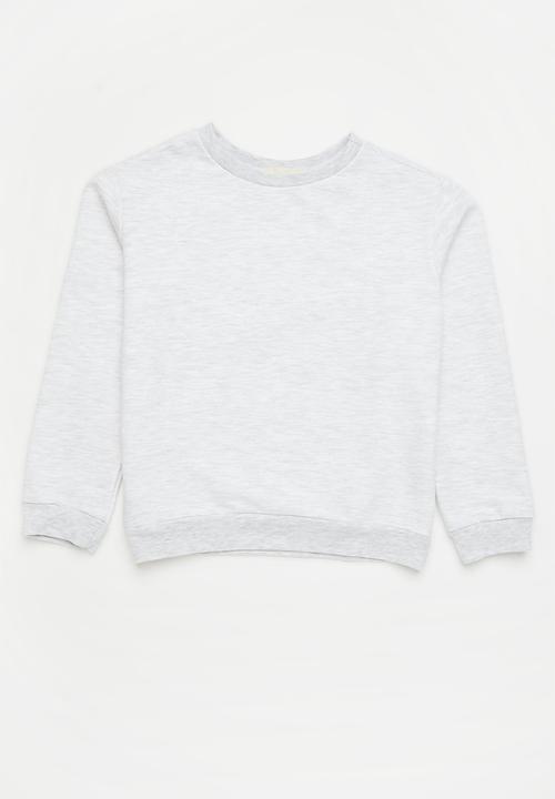 Superbalist - Girls 2 pack sweat top - pink/ice melange