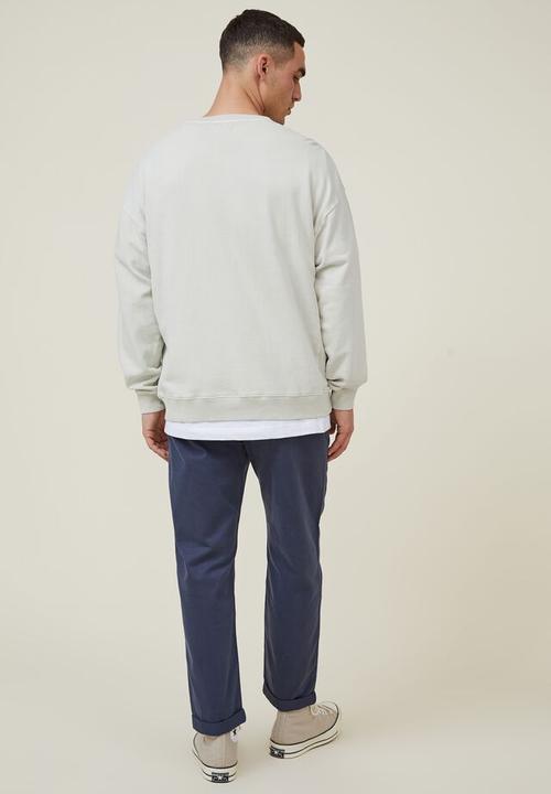 Cotton On - Relaxed chino - washed navy