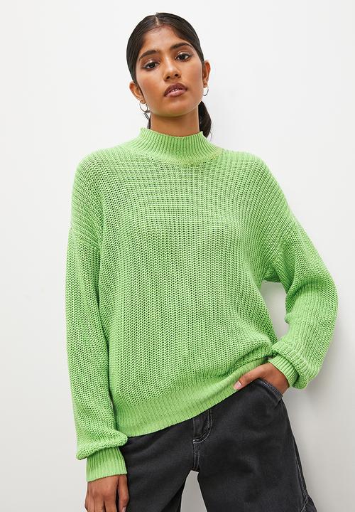 Superbalist - Lofty funnel neck - new green