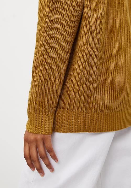 Superbalist - Longer length cardi - rich tobacco