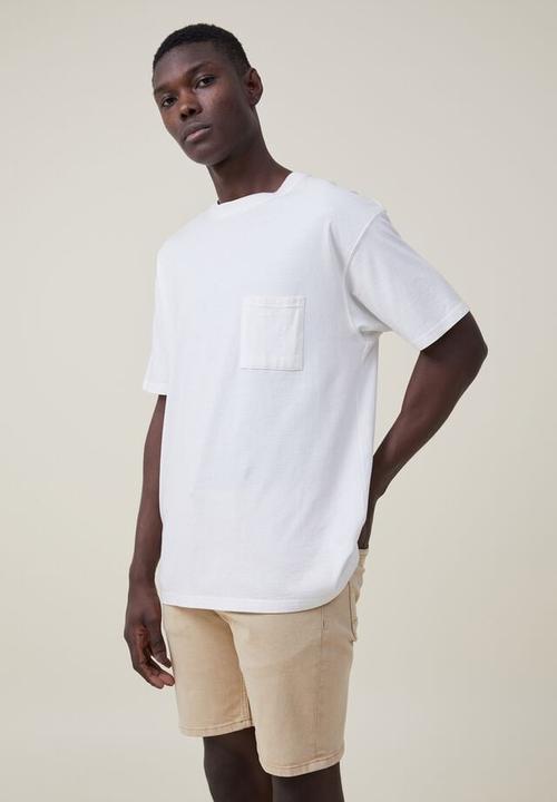 Cotton On - Straight short - washed stone