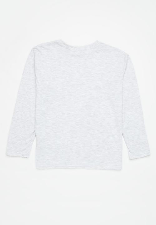 Superbalist - Girls 3 pack t-shirt - black/white/ice melange