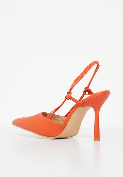 Superbalist - Nova slingback stiletto heel - orange