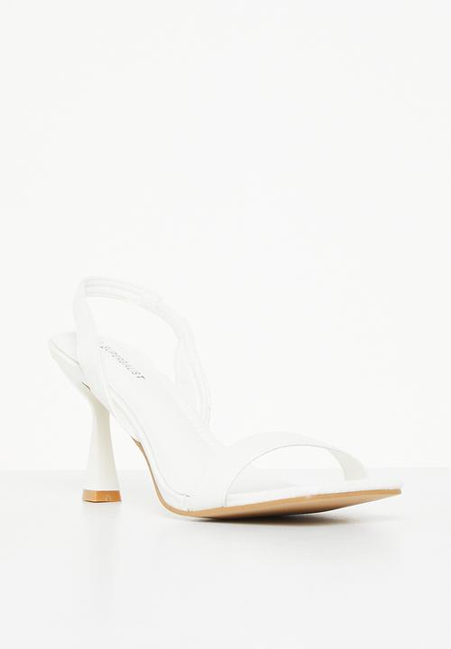 Superbalist - Asher slingback stiletto heel - white