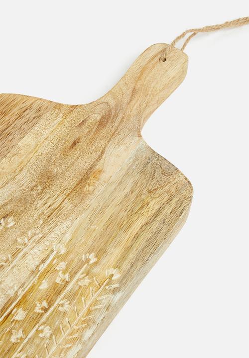 Excellent Houseware - Blossom cutting board - mango wood