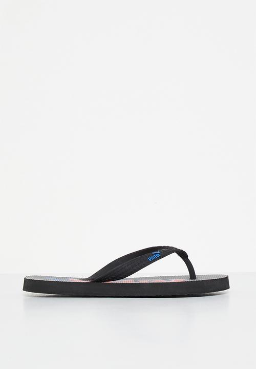 PUMA - First flip graffiti ps zadp - puma black-nasturtium-victoria blue