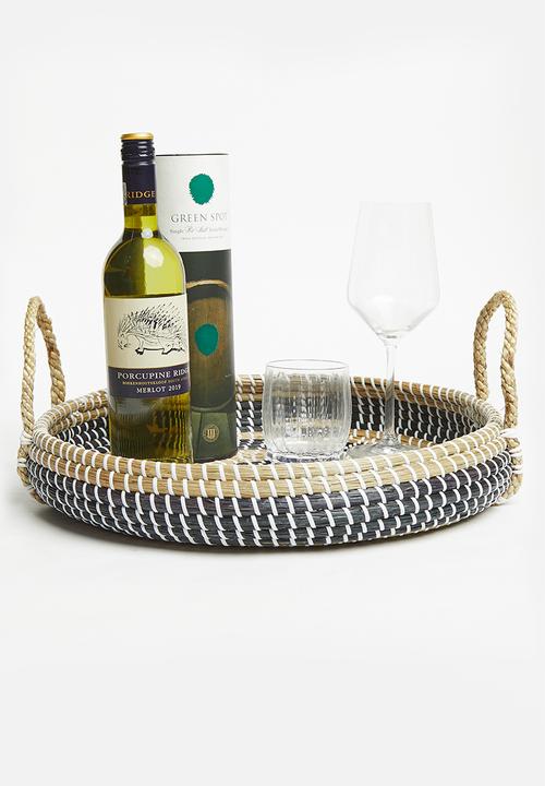 Sixth Floor - Melody drinks tray - multi