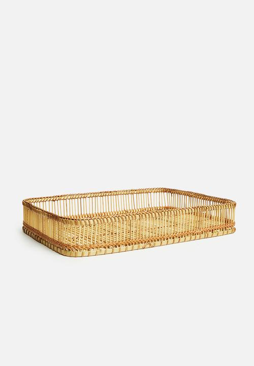 Sixth Floor - Chira drinks tray - natural