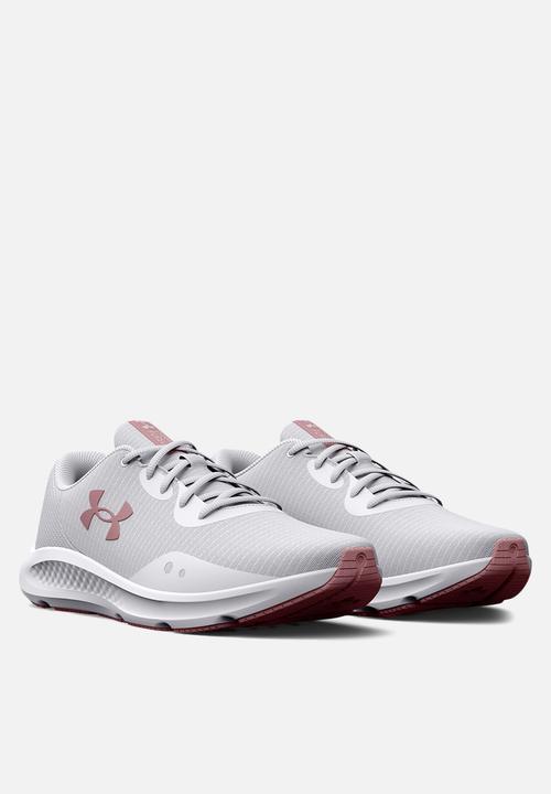 Under Armour - Ua w charged pursuit 3 tech - white / white / prime pink