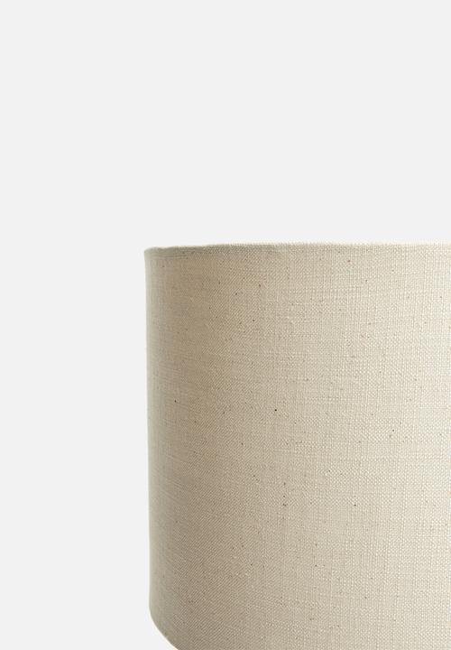 Sixth Floor - Freya lamp set - black & natural