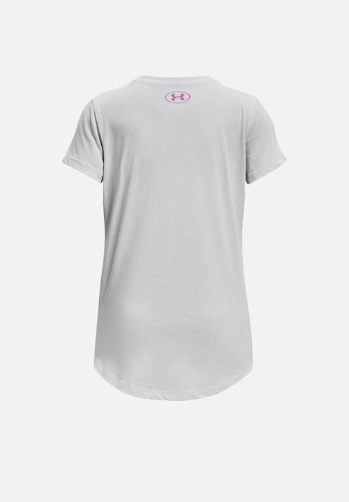 Under Armour - Live sportstyle graphic ss - halo gray medium heather/ jellyfish