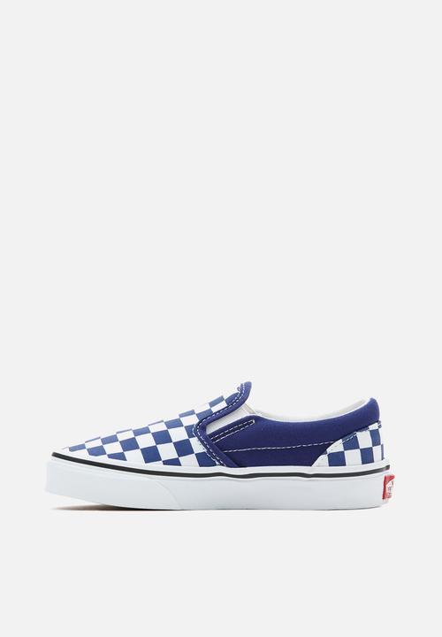 Vans - Uy classic slip-on - color theory checkerboard blueprint