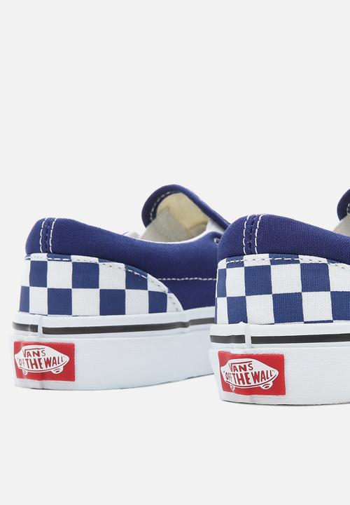Vans - Uy classic slip-on - color theory checkerboard blueprint