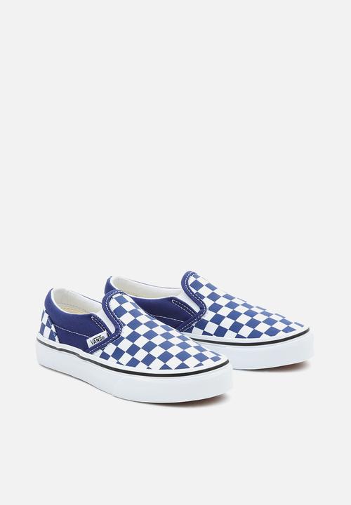 Vans - Uy classic slip-on - color theory checkerboard blueprint