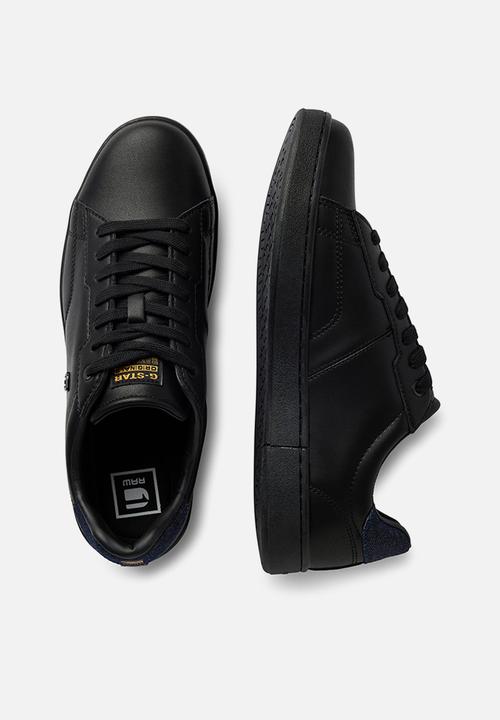 G-STAR - Cadet lea dnm m - black