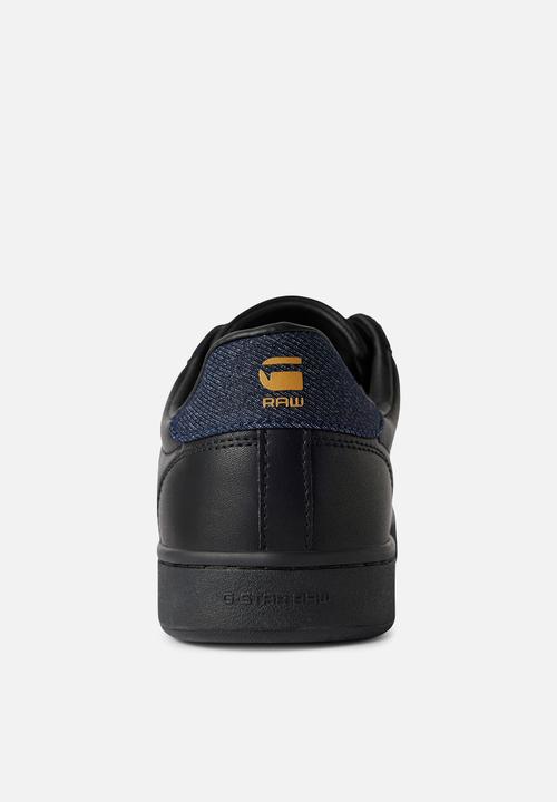 G-STAR - Cadet lea dnm m - black