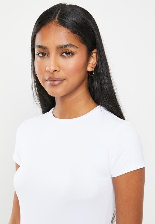 Cotton On - Shay short sleeve top - winter white