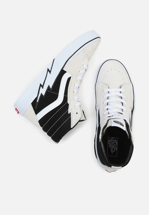 Vans - Sk8-hi bolt - antique white & black