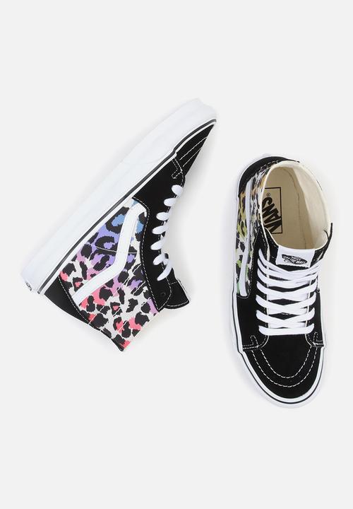 Vans - Sk8-hi tapered -  rainbow leopard multi color