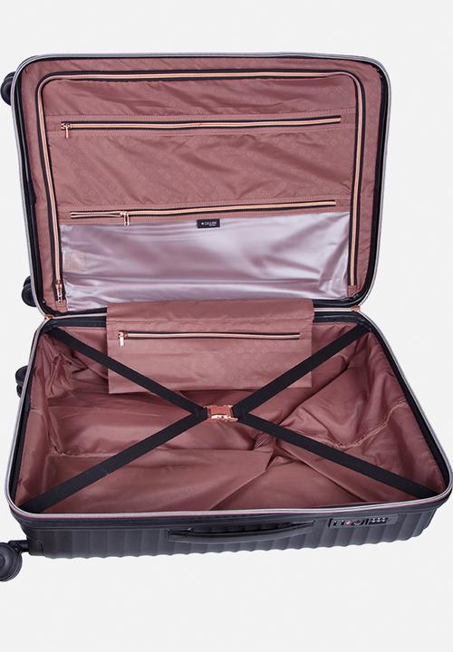 Cellini - Allure 4 wheel trolley - black hardcase