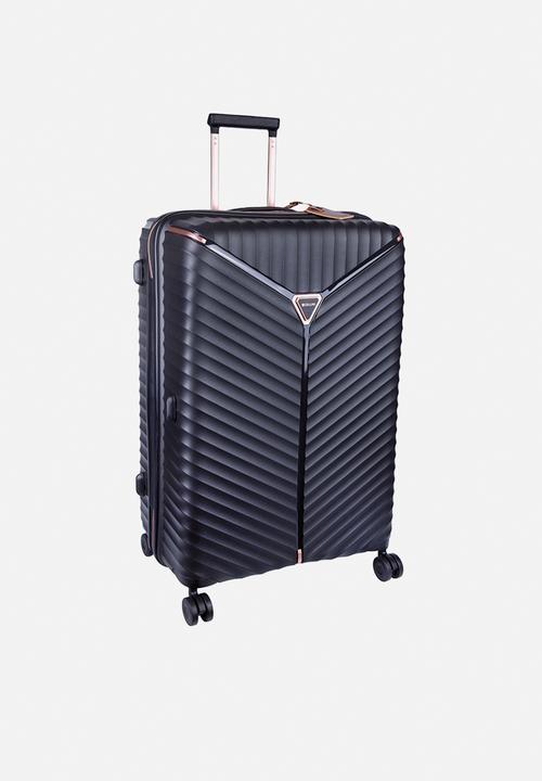 Cellini - Allure 4 wheel trolley - black hardcase