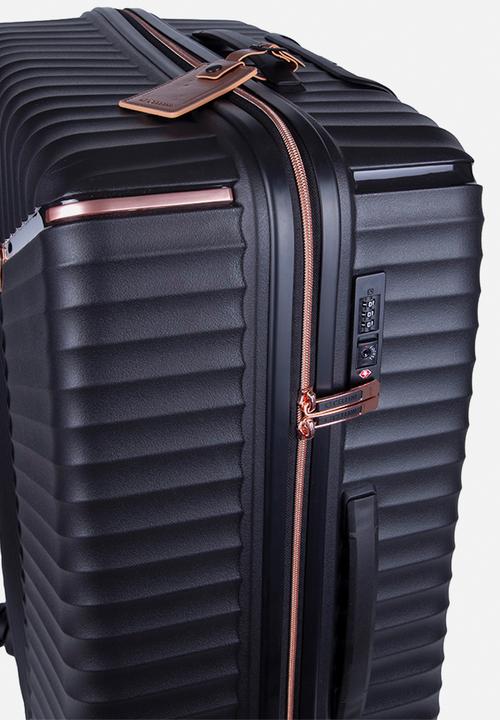 Cellini - Allure 4 wheel trolley - black hardcase