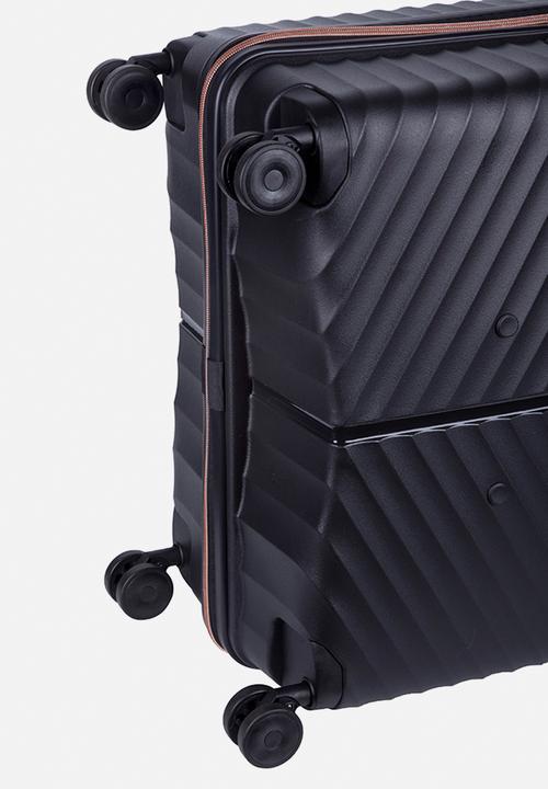 Cellini - Allure 4 wheel trolley - black hardcase