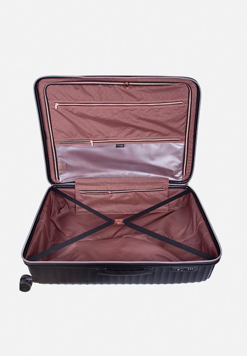 Cellini - Allure 4 wheel trolley - black hardcase