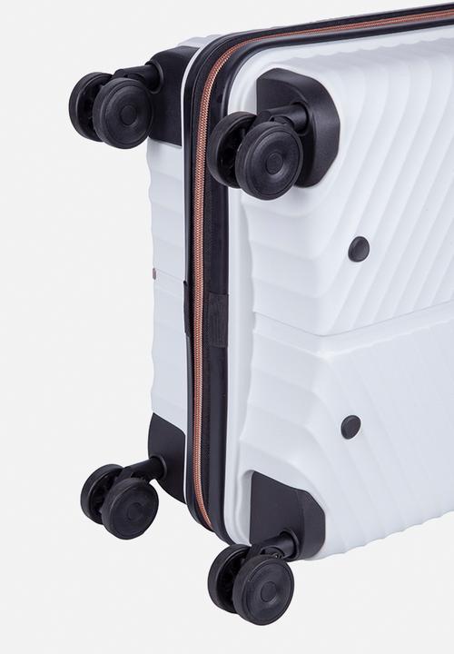 Cellini - Allure 4 wheel trolley - white hardcase