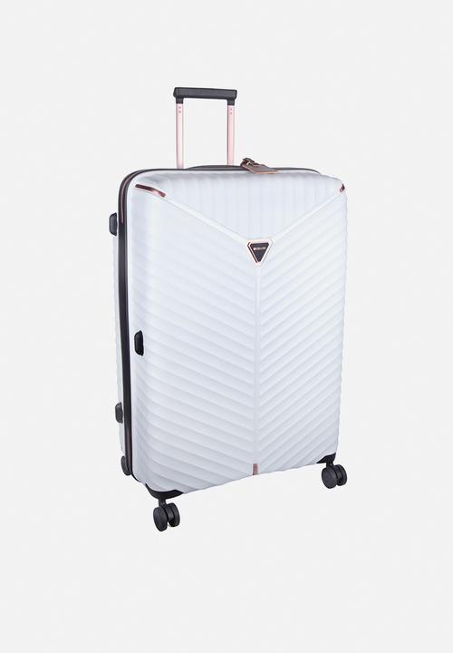 Cellini - Allure 4 wheel trolley - white hardcase