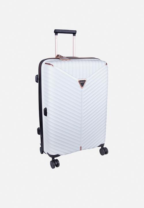 Cellini - Allure 4 wheel trolley - white hardcase