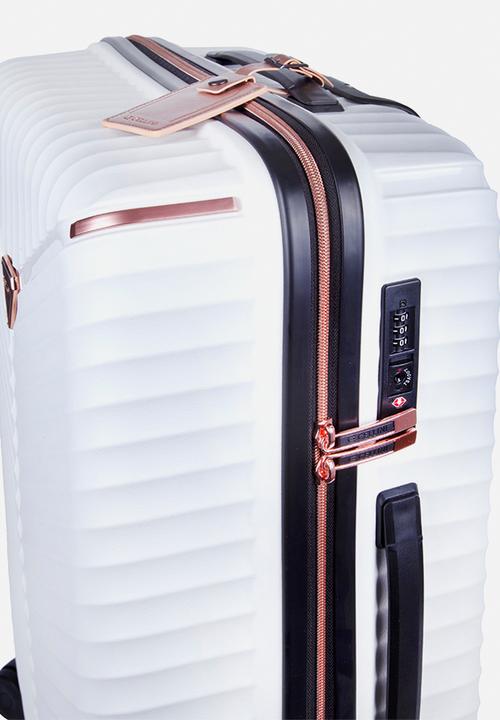 Cellini - Allure 4 wheel trolley - white hardcase