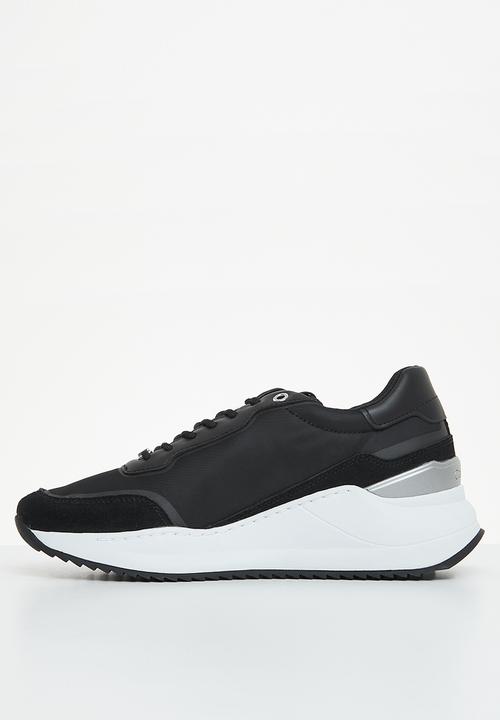 Calvin Klein - Internal wedge lace up-nylon mix - ck black