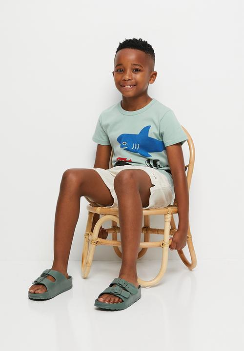 Pop Candy - Boys tee - sage