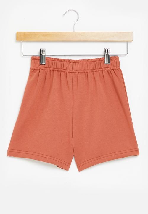 Superbalist - Fleece short - red