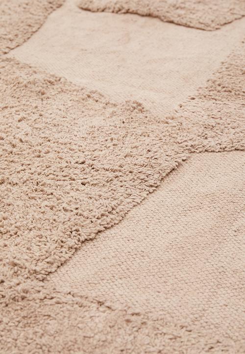 Sixth Floor - Raffi cotton tufted runner - beige