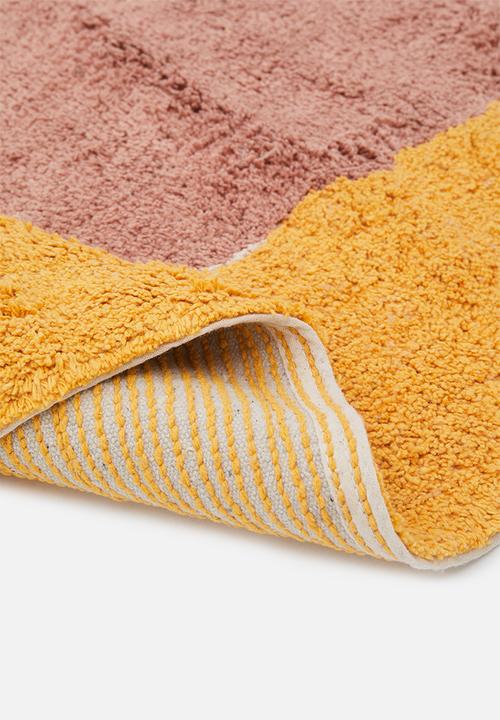 Sixth Floor - Sunrise tufted bath mat - multi