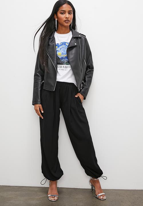 Superbalist - Parachute jogger - black