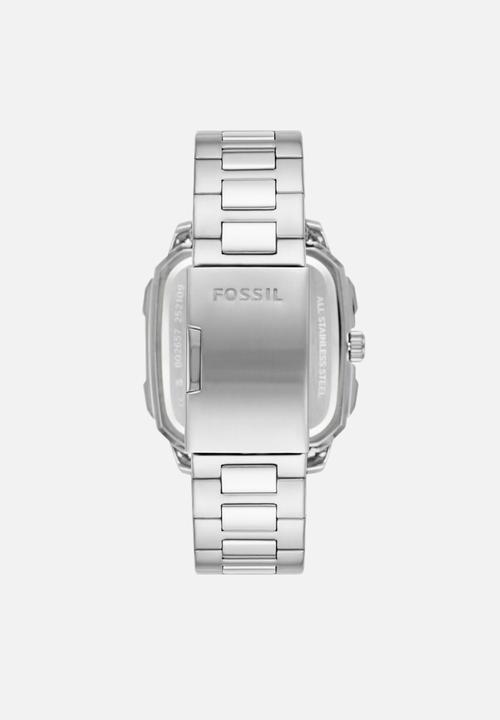 Fossil - Inscription casual - silver