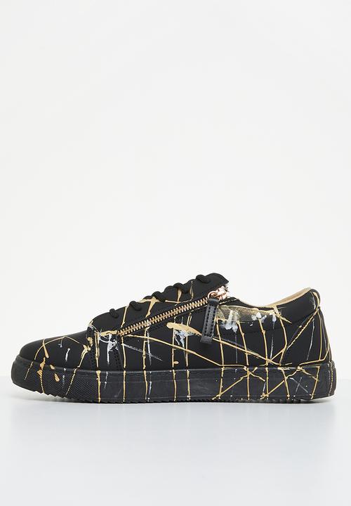 UrbanArt - Hydro 2 nubuck slip-on - black & gold
