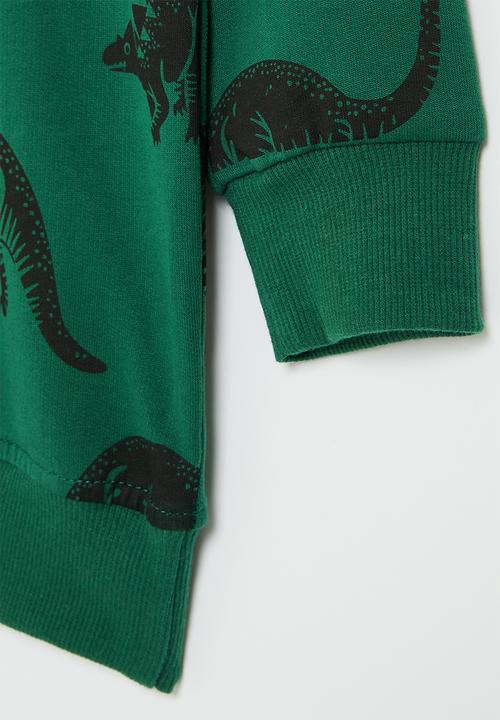 Pop Candy - Dino sweatshirt - green