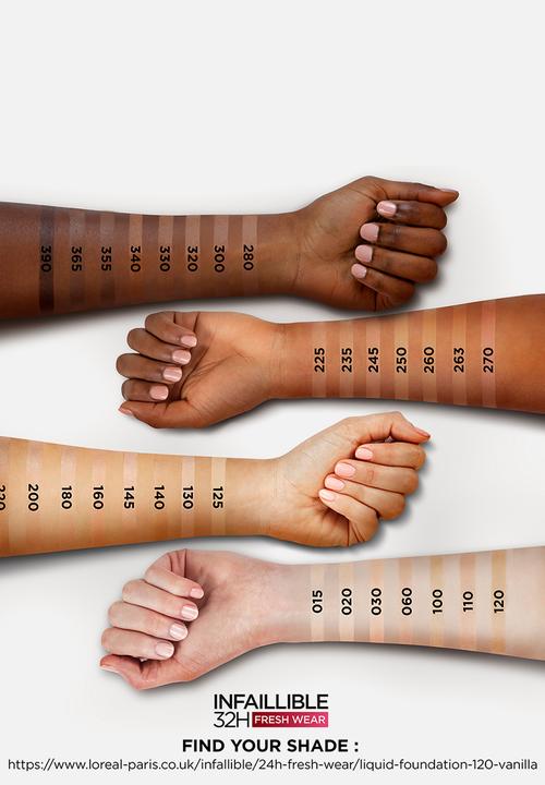 L'Oreal Paris - Infallible 32hr Fresh Wear Liquid Foundation - Copper