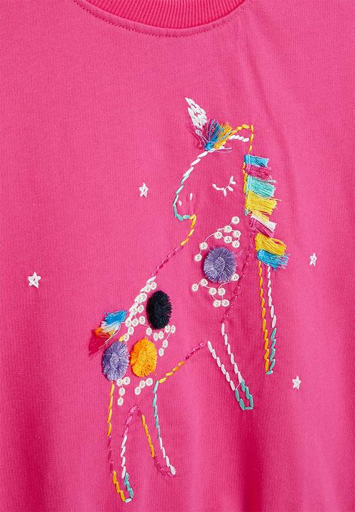 Pop Candy - Girls unicorn sweatshirt - pink