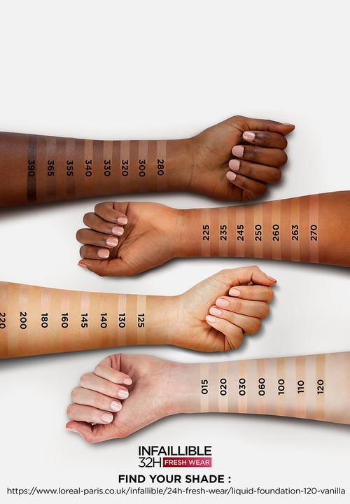 L'Oreal Paris - Infallible 32hr Fresh Wear Liquid Foundation - Toffee